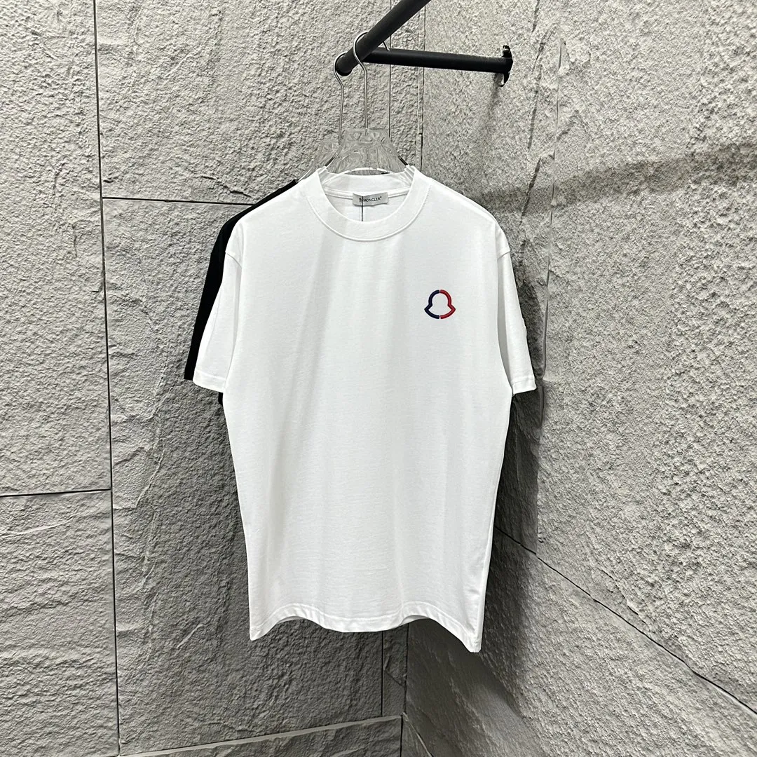Moncle* *2025 New Arrival Classic T Same Style ：Black White Size： S （90-130 ） M （120-150 ） L （140-165 ） XL （160-180 ） XXL （180-210 ）